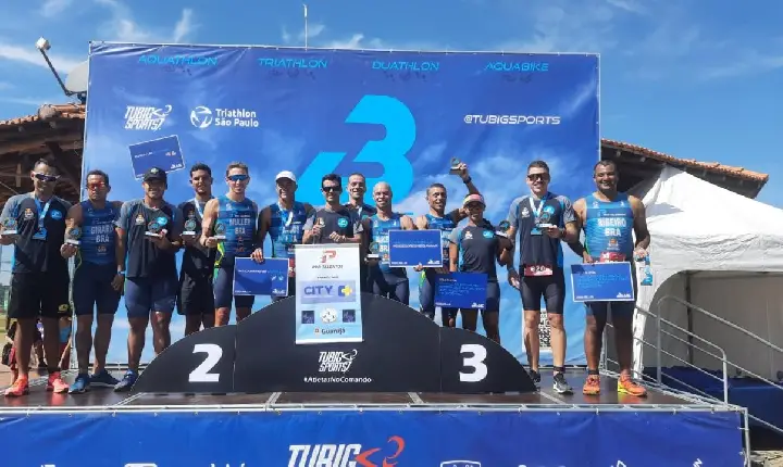 Atletas da Pró-Talentos/Sel são campeões gerais do Campeonato Paulista de Aquathlon