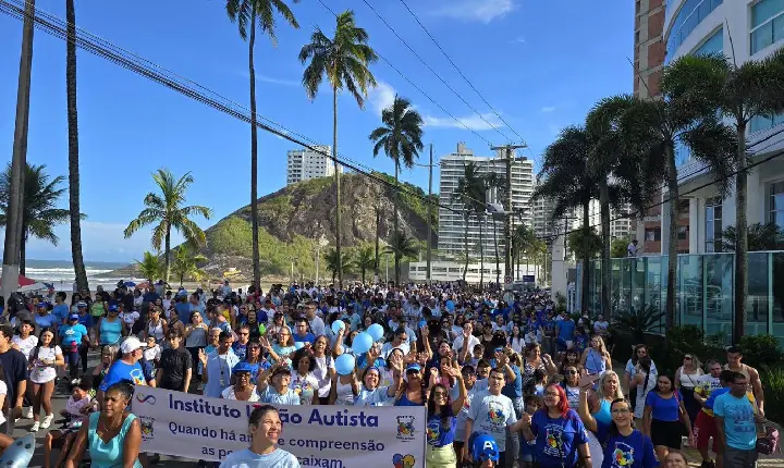 Caminhada de Conscientização do Dia Mundial do Autismo reuniu cerca de 1.500 pessoas