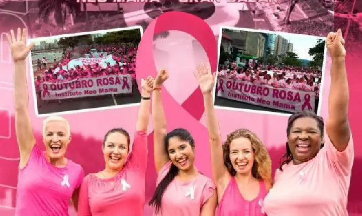 Caminhada do Outubro Rosa une alegria e conscientização neste domingo em Santos