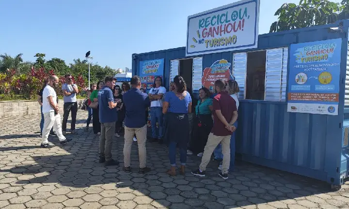 Cidades do Conisud conhecem projeto ‘Recicla Guarujá’