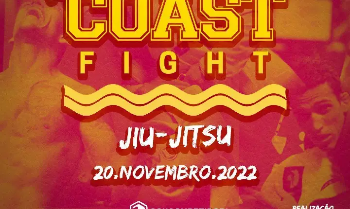Coast Fight, evento de Jiu-jitsu de Charles do Bronx, acontece no próximo dia 20 em Guarujá