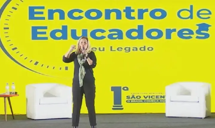 Cordelista Bráulio Bessa encerra Encontro de Educadores de São Vicente na noite de sexta-feira (14)