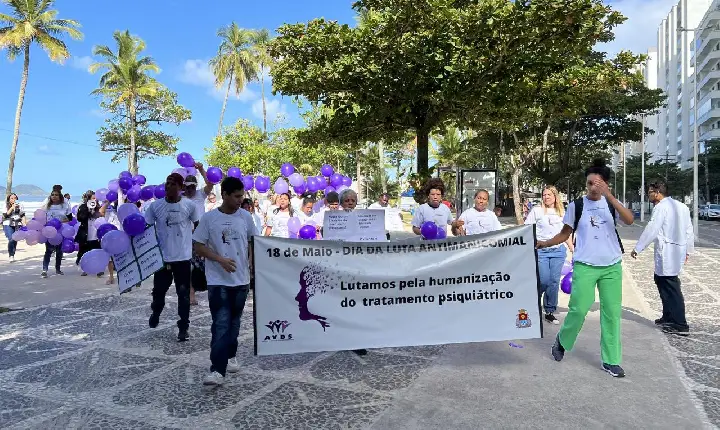 Dia da Luta Antimanicomial é celebrado com caminhada e práticas integrativas