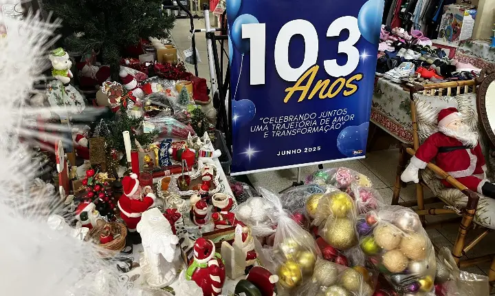 Educandário Anália Franco promove sábado (20) liquidação do Bazar de Natal