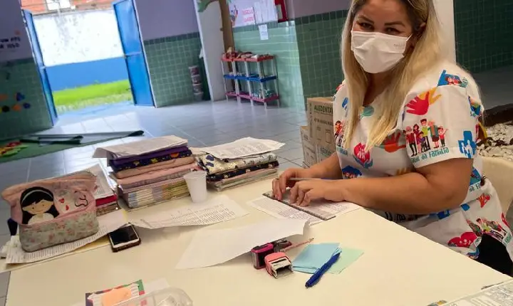 Equipe da Usafa Vila Edna atende 78 crianças em Programa de Saúde nas Escolas