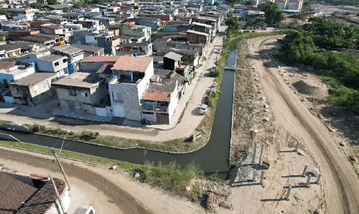 Estação de controle do reservatório 3 está pronta, em Guarujá