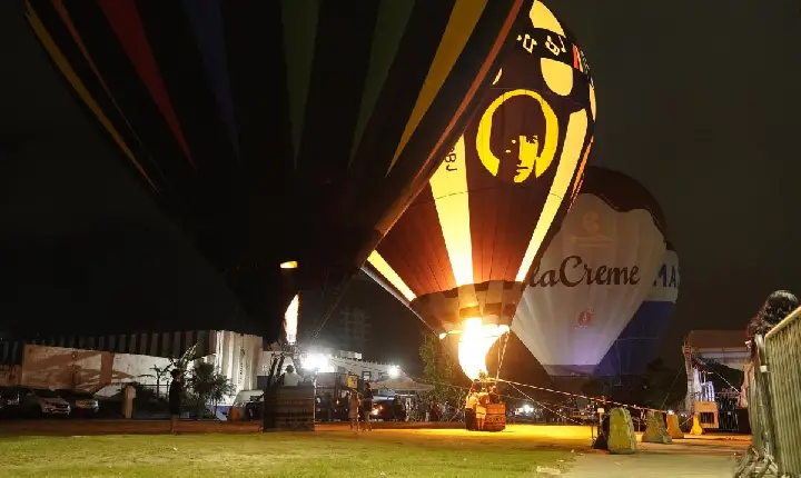 Festival de Balonismo reúne16 mil pessoas, em Guarujá