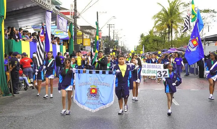 Festividades da Semana da Pátria começam na segunda-feira (1º) em Guarujá