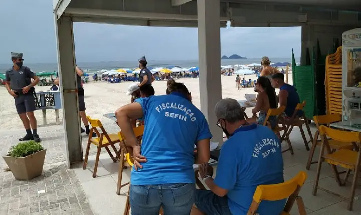 Fiscalização registra mais de  4 mil ocorrências no fim de semana