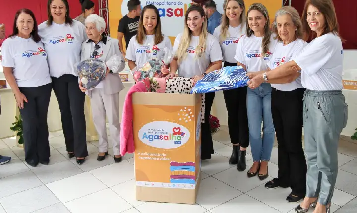 Guarujá participa da abertura da 15ª Campanha Metropolitana do Agasalho 2023