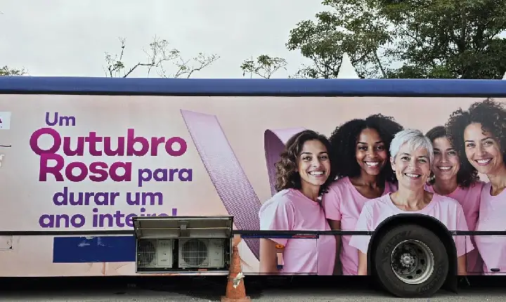 Guarujá realiza mamografias  gratuitas em unidade móvel