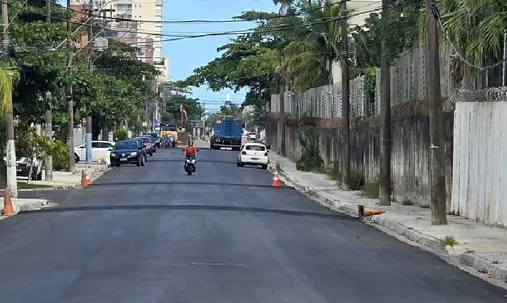 Guarujá tem 42 ruas pavimentadas em um ano e meio