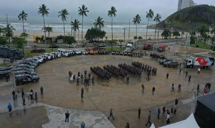 Guarujá vai sediar a abertura da Operação  Verão da PM nesta segunda-feira (18)