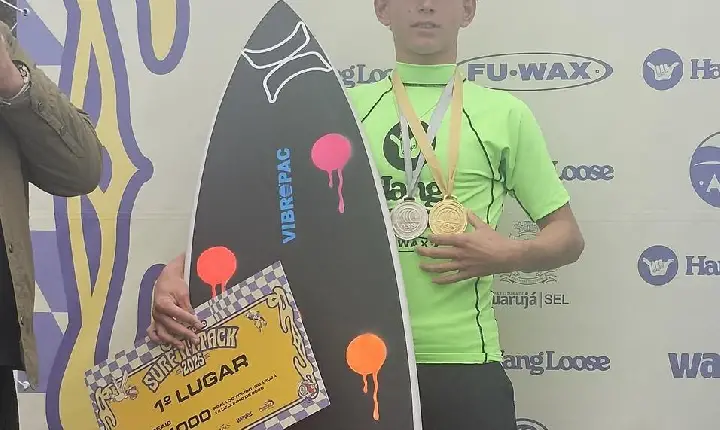 Guarujá vence duas categorias e sai líder  da 1ª etapa do Hang Loose Surf Attack