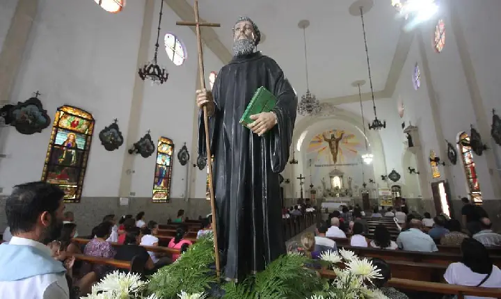 Igreja celebra o Dia de Santo Amaro  nesta quinta-feira (15), em Guarujá