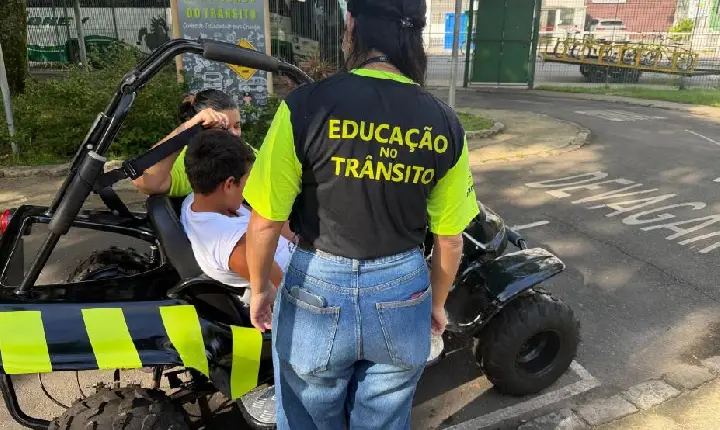 Minicidade do Trânsito em Santos inicia programação de férias nesta segunda-feira