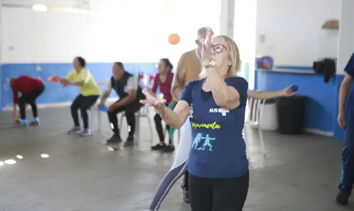 Pacientes das Usafas possuem treinamento  funcional para melhora da saúde