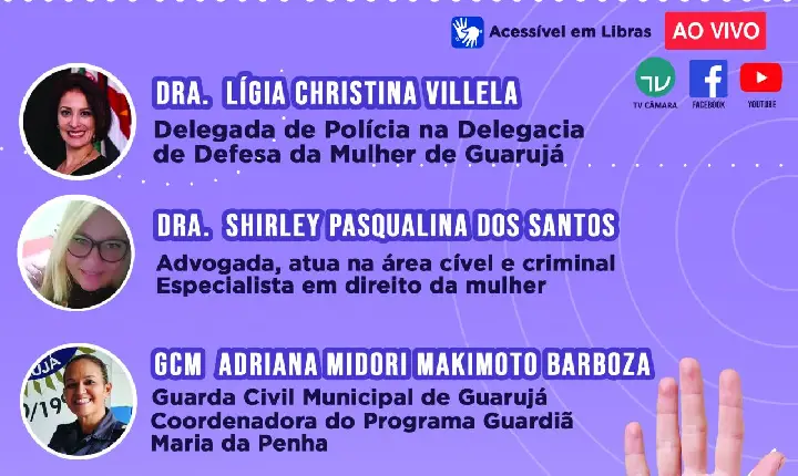 Palestra - Meios de Combate à Violência contra a Mulher