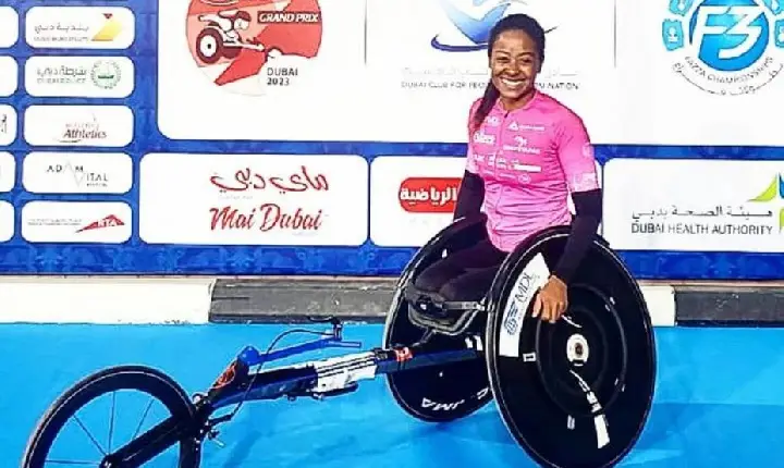 Paratleta de Santos bate recordes brasileiros em Dubai