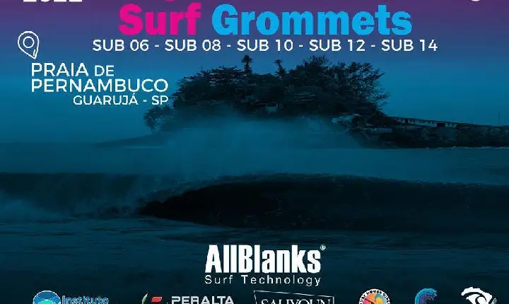 Praia de Pernambuco será palco do  1º Equilibriza Surf Grommets