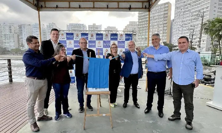 Revitalização de Alameda no Morro da Campina é entregue no aniversário de Guarujá