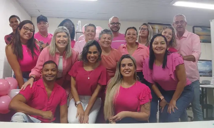RH da prefeitura de Bertioga promove café da manhã especial em alusão ao Outubro Rosa