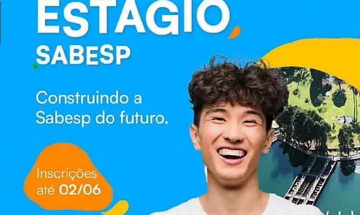 Sabesp abre programa de estágio e estima efetivar 90% dos participantes