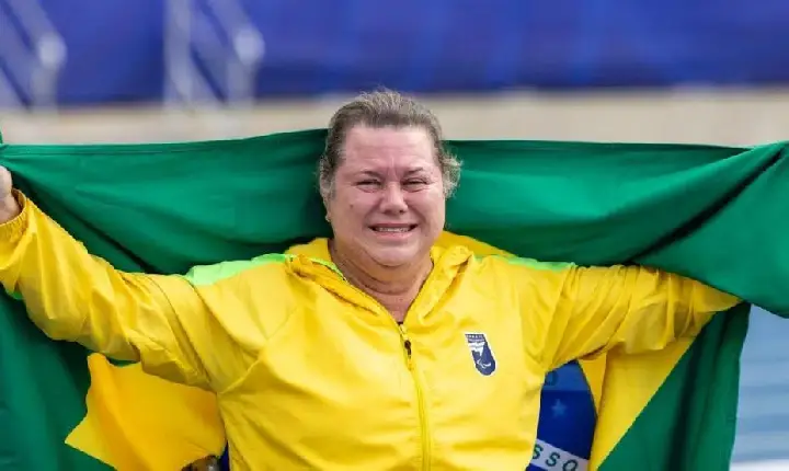 Santista Beth Gomes vence Jogos Parapan-Americanos no lançamento de disco e bate novo recorde mundial