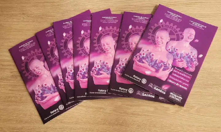 Santos lança manual para mulheres em tratamento de câncer de mama