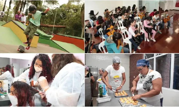 Santos vai gerar mais 2,6 mil vagas gratuitas para cursos e atividades a partir de segunda