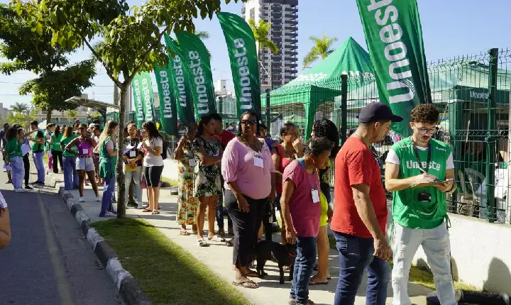 ‘Saúde e Comunidade Guarujá’ realiza   mais de 20 mil atendimentos