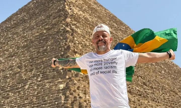 Ultramaratonista brasileiro inicia 2ª Volta ao Mundo correndo 15 mil quilômetros por 30 países dos cinco continentes