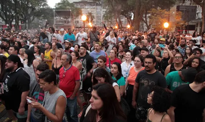 Virada SP atrai 10 mil pessoas ao Centro Histórico de Santos