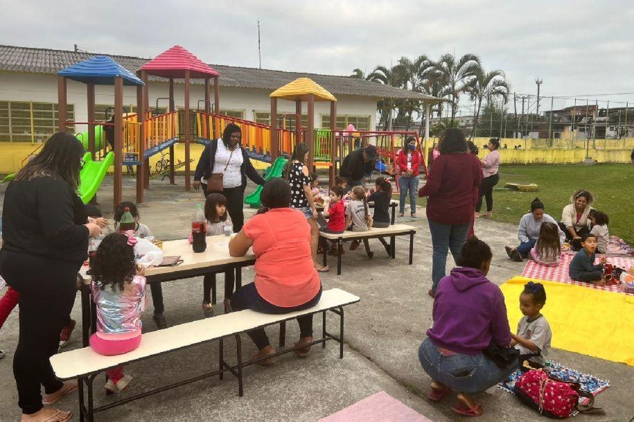 EMEIEF do Parque São Vicente é mais uma unidade a receber parquinho recreativo