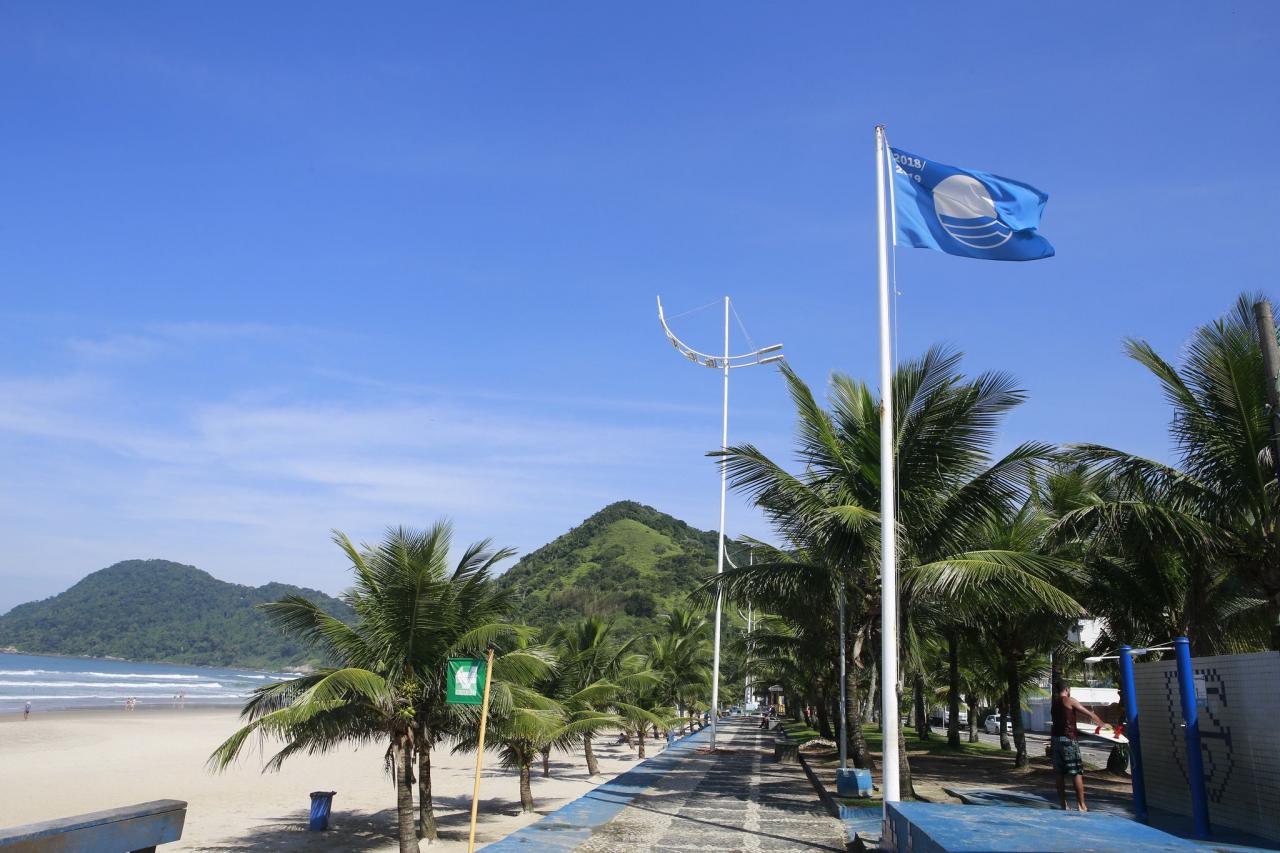 Guarujá é premiada com Bandeira Azul por 13 anos consecutivos