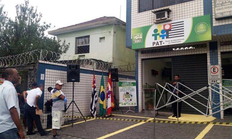 PAT de São Vicente oferece 34 novas oportunidades de emprego