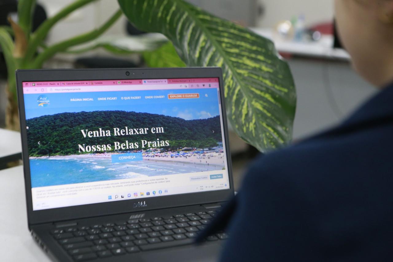 Portal de Turismo de Guarujá  registra mais de 113 mil acessos