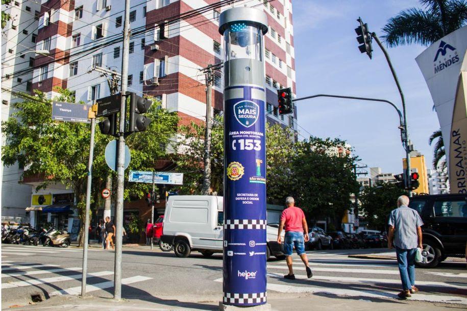 Totem flagra furto de fiação no Bitaru, em São Vicente, e GCM detém infratores