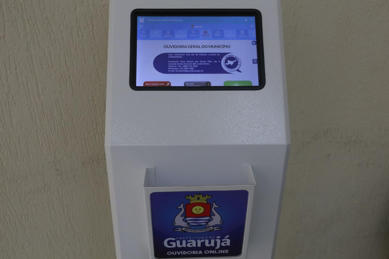 Ouvidoria inova e moderniza  atendimento com totens interativos
