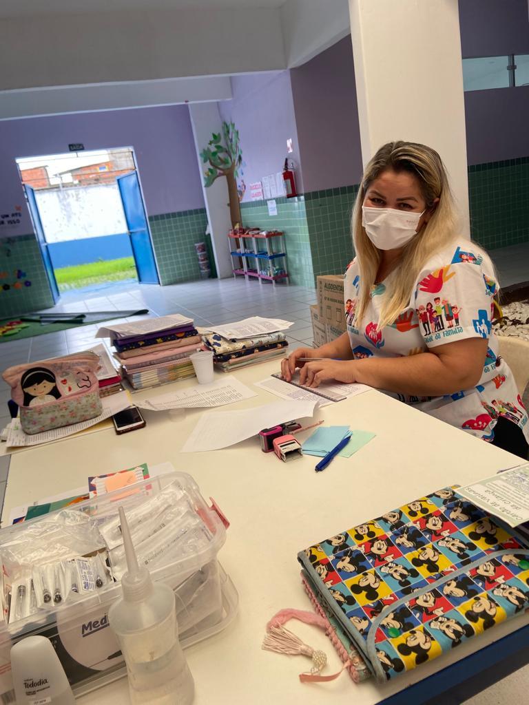 Equipe da Usafa Vila Edna atende 78 crianças em Programa de Saúde nas Escolas