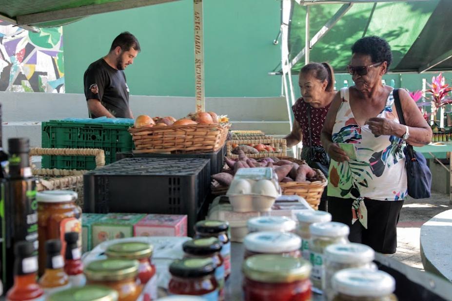 Feira de produtos orgânicos em Santos é opção para alimentação saudável