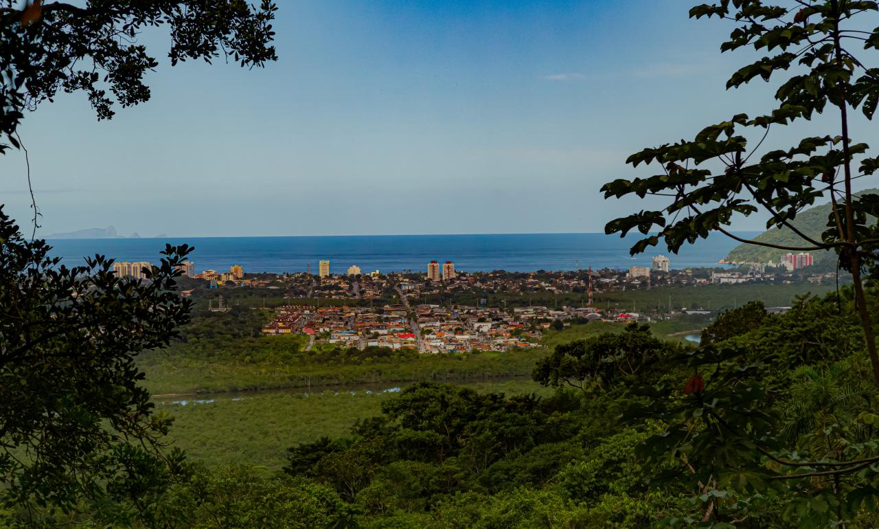 Profissionais vistoriam trilha turística em Bertioga para instalar pontes de madeira