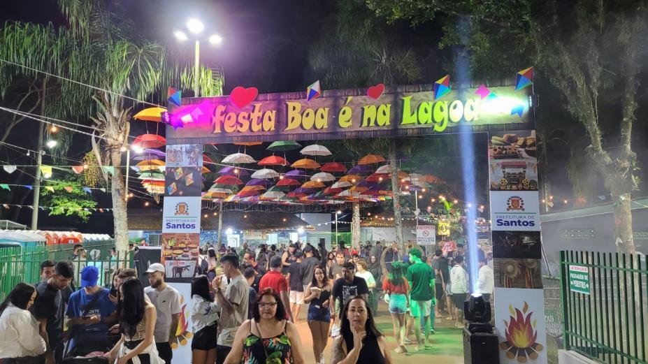 Sucesso de público, Quermesse na Lagoa segue no próximo fim de semana em Santos