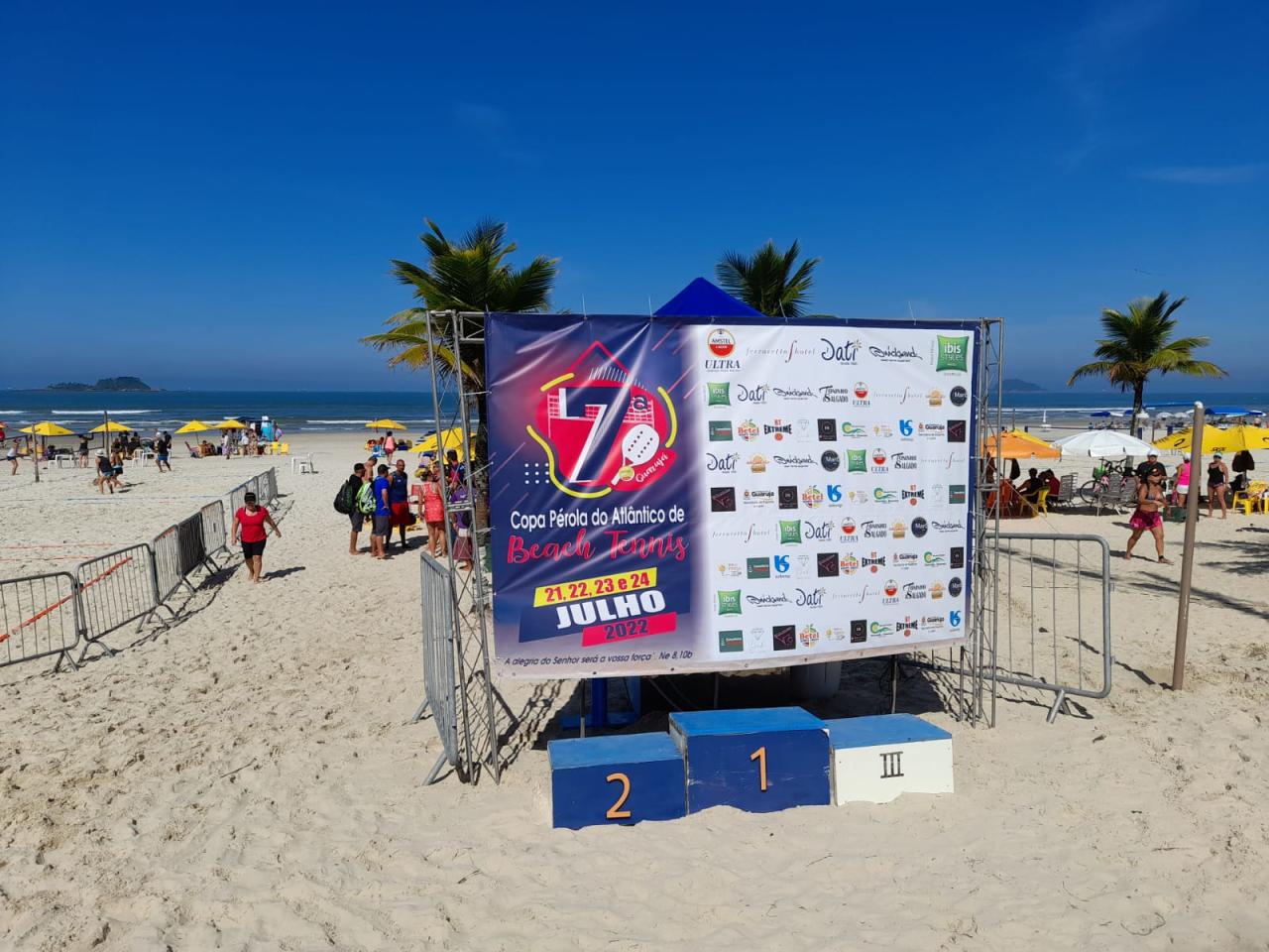 8ª Copa Pérola do Atlântico de beach tênis estima 500 participantes neste final de semana