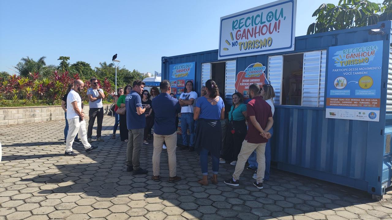 Cidades do Conisud conhecem projeto ‘Recicla Guarujá’