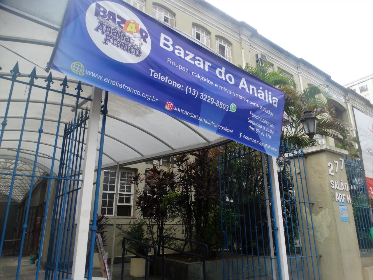 Bazar do Educandário Anália Franco promove a Super Liquidação de Inverno na semana que vem