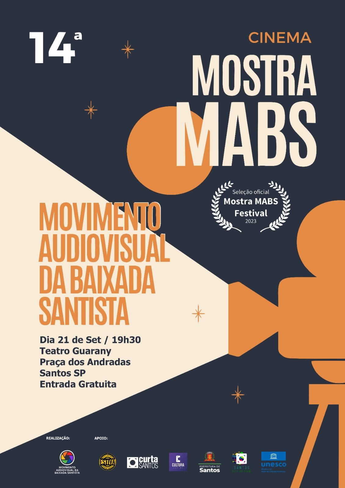 14ª Mostra MABS exibe produção de filmes da Baixada Santista no Teatro Guarany
