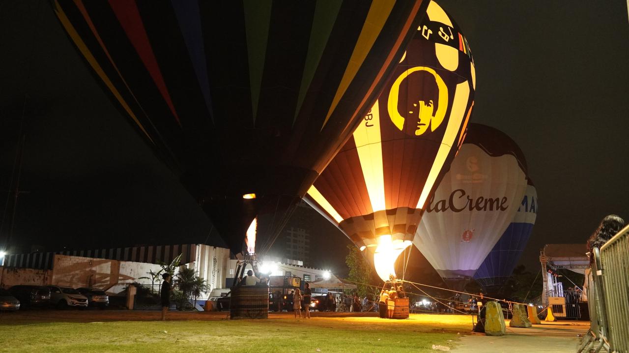 Festival de Balonismo reúne16 mil pessoas, em Guarujá