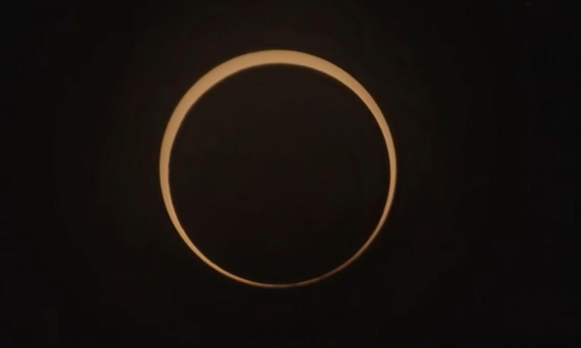 Geral Eclipse anular do Sol é observado no Norte e Nordeste do Brasil