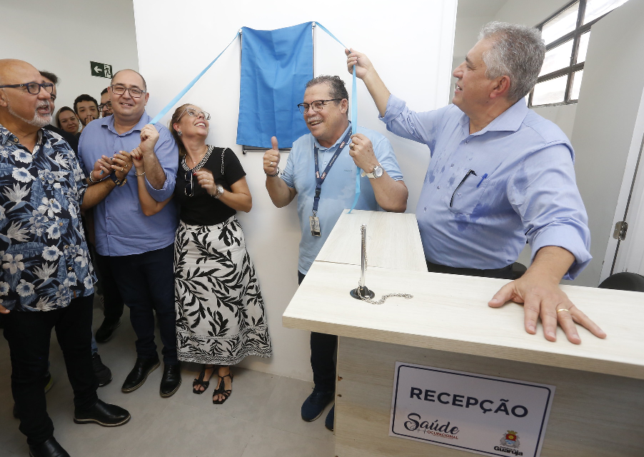 Servidores  de Guarujá ganham novo local para  atendimento do Setor de Saúde Ocupacional.